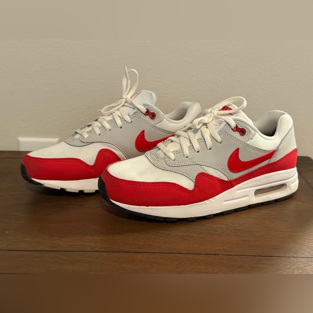 Nike Air Max 1 Red and White